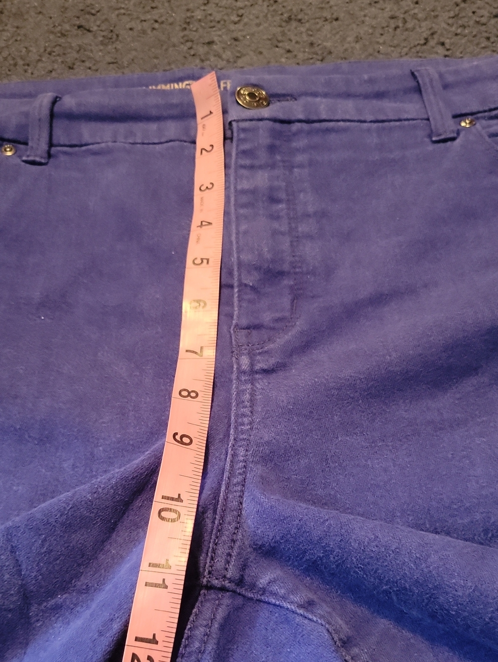 Chico's Cobalt Blue Cuffed Shorts - Picture 6 of 7